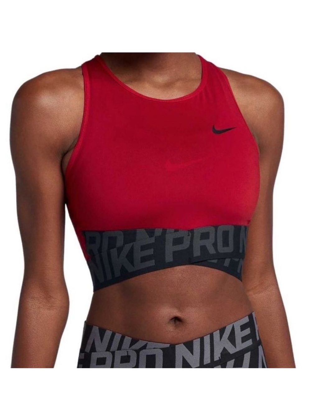 Nike Pro Intertwist Cropped Tank Top | Sz S